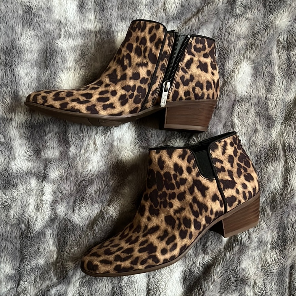 Leopard Booties